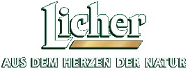 Logo Licher Bier - Aus dem Herzen der Natur